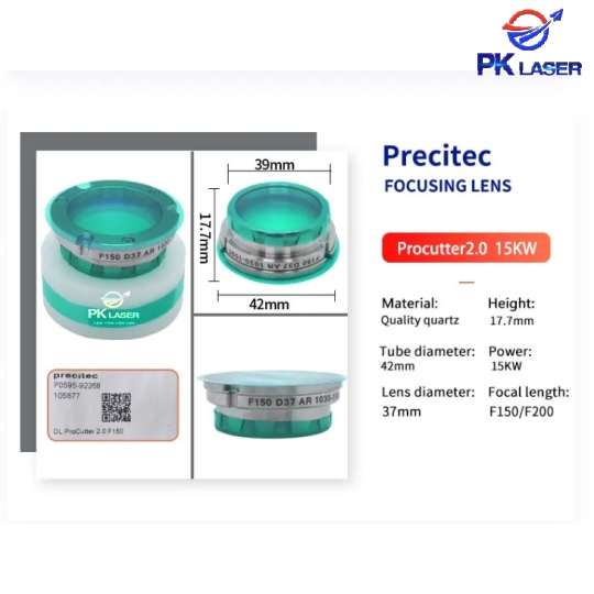 Kính Focus Lens Đầu Cắt Precitec 